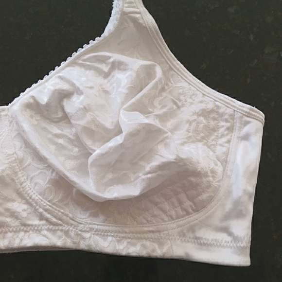 Playtex 18-Hour Wireless Bra 42D White Style 4745 - Picture 13 of 16